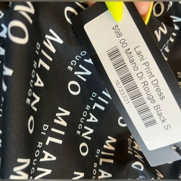 MILANO DI ROUGE LANI DRESS
SIZE: S - Picture 3 of 6